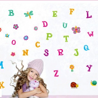 Alphabet Letters Wall Sticker